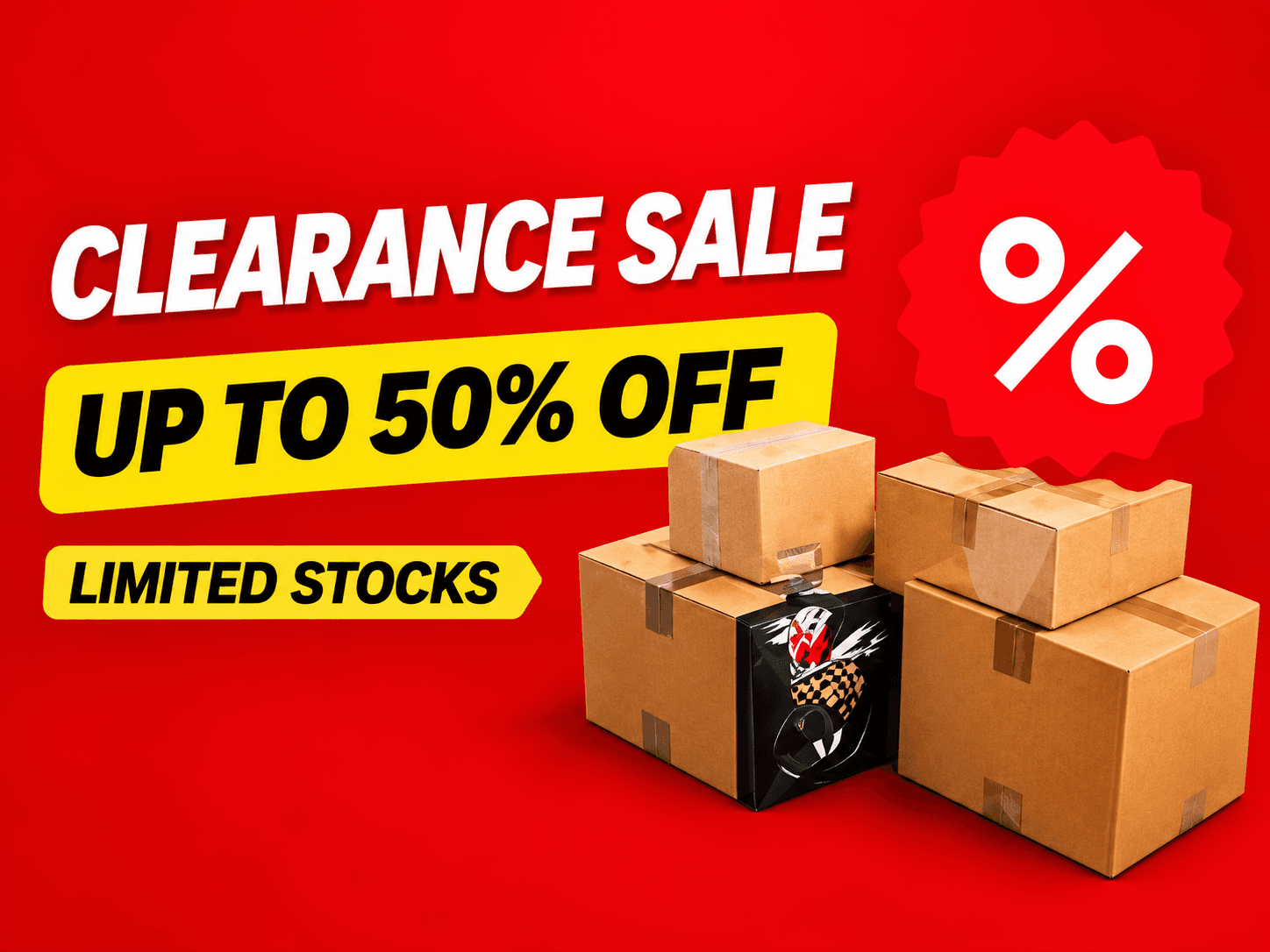 Clearance Sale — Up To 50% Off